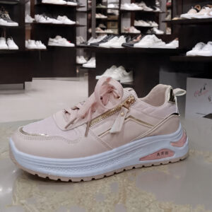 women pink casual sneaker
